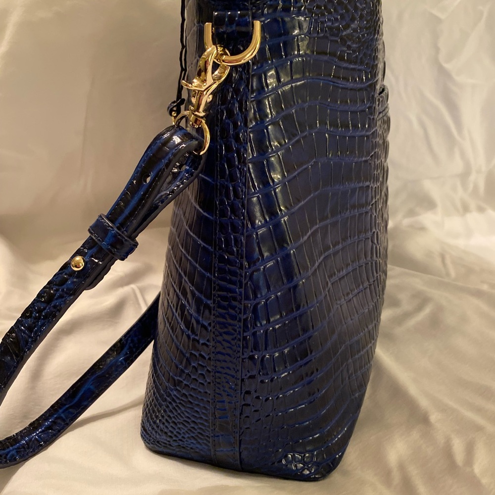 Brahmin sapphire Melbourne large Elaine Satchel - Picture 4 of 5